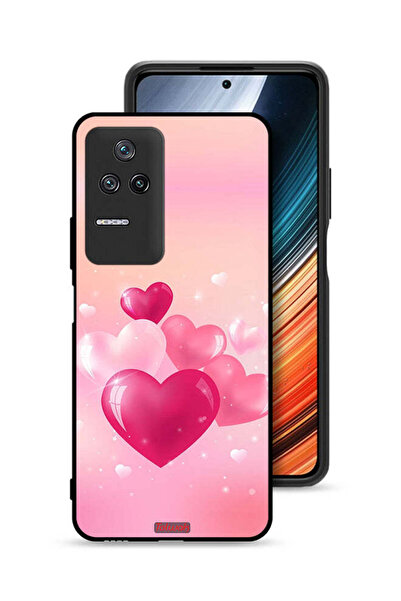Tolwak غطاء حماية لهاتف شاومي ريدمي K40S برسومات قلوب جميلة