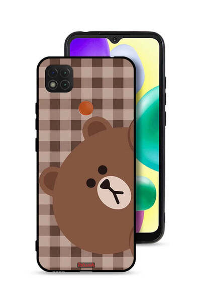 Tolwak غطاء حماية لهاتف شاومي ريدمي 10A على شكل دب تيدي