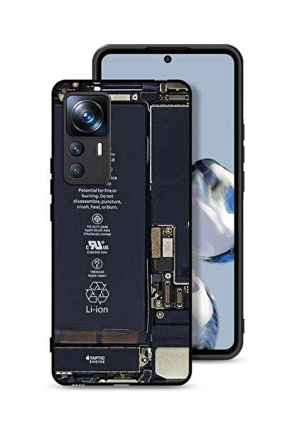 Tolwak غطاء حماية لهاتف Xiaomi 12T Pro بنمط دائرة الهاتف