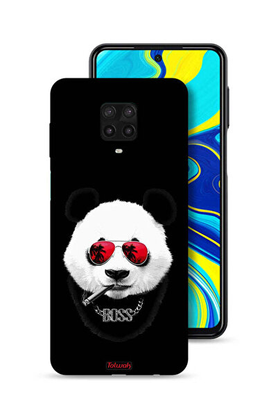 Tolwak غطاء حماية لهاتف شاومي ريدمي نوت 9 برو، بوس باندا