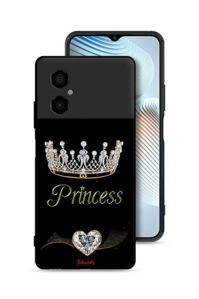 Tolwak غطاء حماية لهاتف Xiaomi Poco M4 5G بتصميم الأميرة