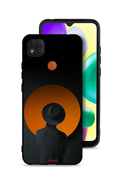 Tolwak غطاء حماية لهاتف شاومي ريدمي 9C بتصميم قبعة بوي آرت