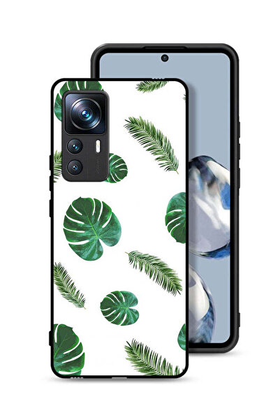 Tolwak غطاء حماية لهاتف شاومي 12T Pro بنقشة ريش فنية