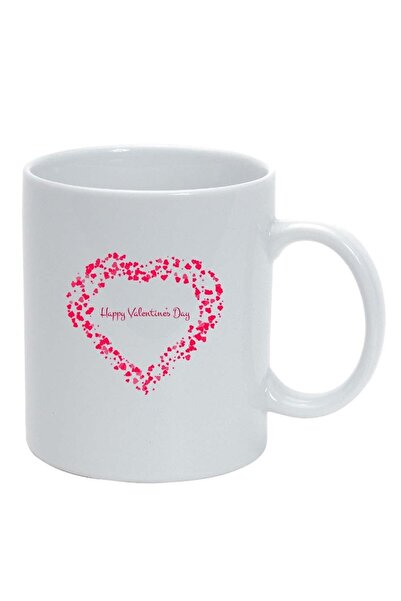 INOVATIX Cana alba personalizata, Love, alb, D401, INOVATIX®. 330ml