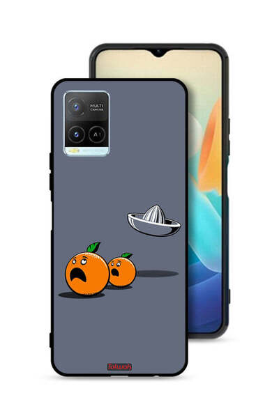 Tolwak غطاء حماية لهاتف Vivo Y32 بتصميم فني رقمي بسيط وفكاهي