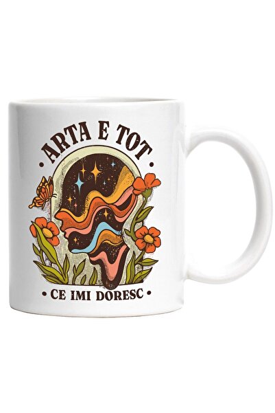 INOVATIX Εξατομικευμένη λευκή κούπα, Εξατομικευμένη με μήνυμα δημιουργικότητα...