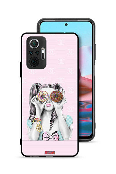 Tolwak غطاء حماية لهاتف شاومي ريدمي نوت 10 برو 4G يحمل دوناتين