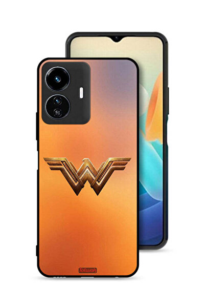 Tolwak غطاء حماية لهاتف Vivo Y77e 5G بشعار Wonder Women