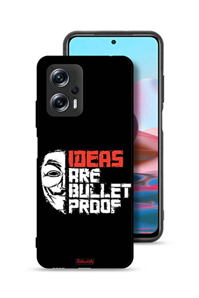 Tolwak أفكار غطاء الحماية لهاتف Xiaomi Redmi Note 11T Pro 5G مضادة للرصاص