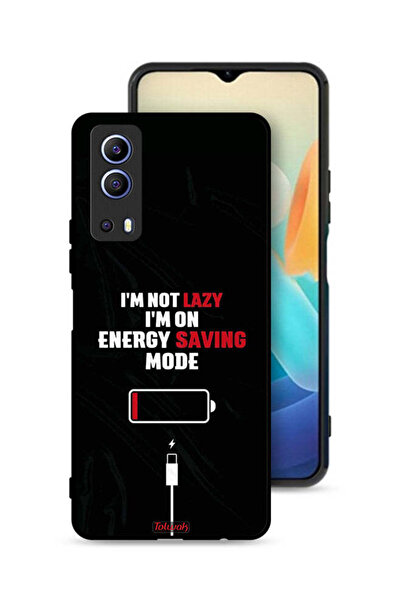 Tolwak غطاء حماية لهاتف Vivo iQOO Z3 5G أنا لست كسولاً، أنا في وضع توفير الطاقة