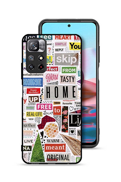 Tolwak غطاء حماية لهاتف شاومي ريدمي نوت 11 4G مع ملصقات أصلية