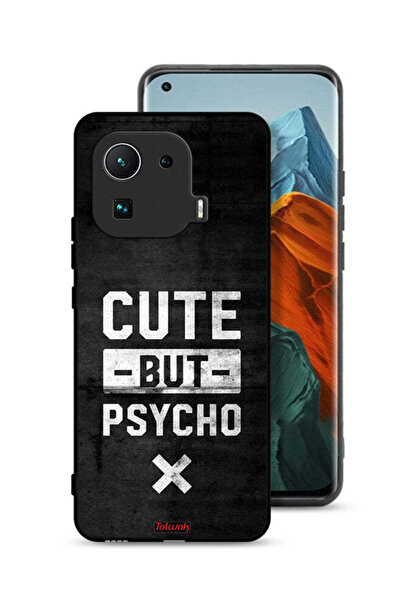 Tolwak Xiaomi Mi 11 Pro Protective Case Cover Cute But Psycho