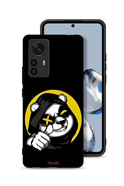 Tolwak غطاء حماية لهاتف شاومي 12S برو بتصميم قطة مارشميلو لطيفة