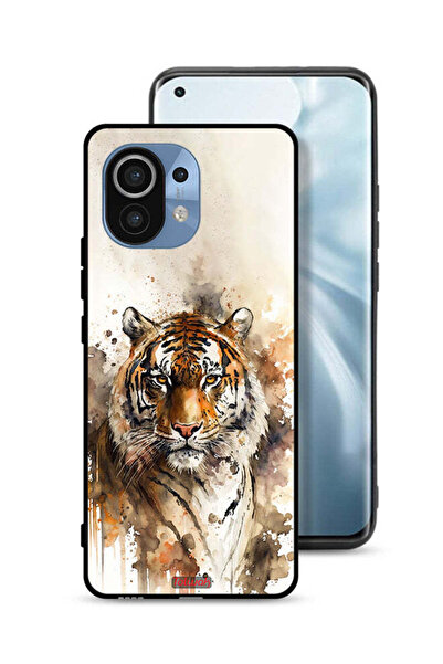 Tolwak غطاء حماية لهاتف شاومي مي 11 بنقشة الفهد التجريدي