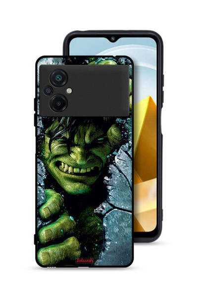 Tolwak غطاء حماية لهاتف Xiaomi Poco M5 4G بتصميم هالك المذهل