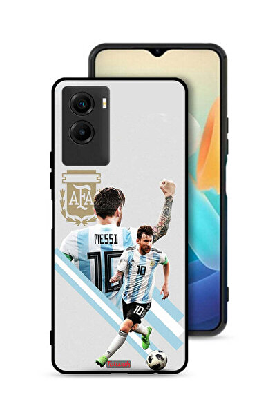 Tolwak غطاء حماية لهاتف Vivo Y55s 5G (2021) برسومات ليو ميسي