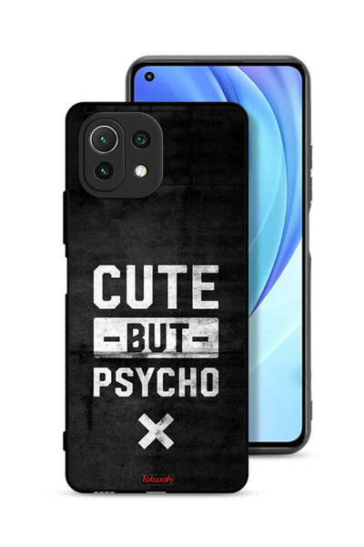Tolwak Xiaomi Mi 11 Lite Protective Case Cover Cute But Psycho