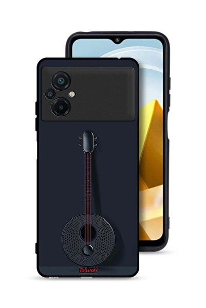 Tolwak Xiaomi Poco M5 4G Protective Case Cover Guitar