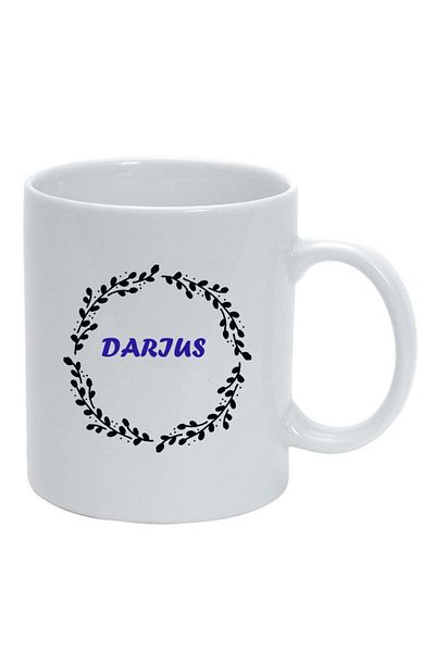 INOVATIX Personalized white mug, Name, white, D1084, INOVATIX®. 330ml