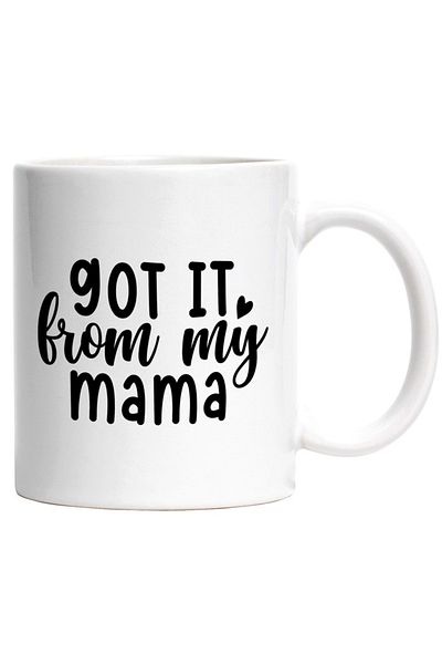 INOVATIX Personalized white mug, I got it from my mother - love appreciation pride, INOVATIX®. 330ml