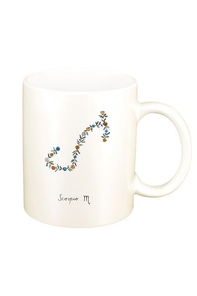INOVATIX Personalized white mug, Zodiac, Scorpio, D1382, INOVATIX®. 330ml