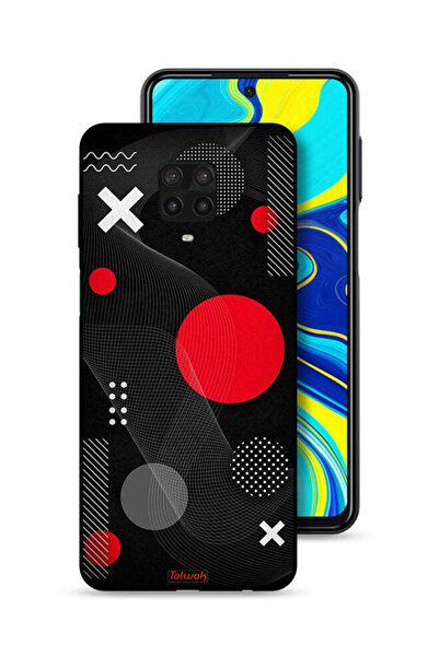 Tolwak غطاء حماية لهاتف شاومي ريدمي نوت 9S بنمط دائري ومتقاطع