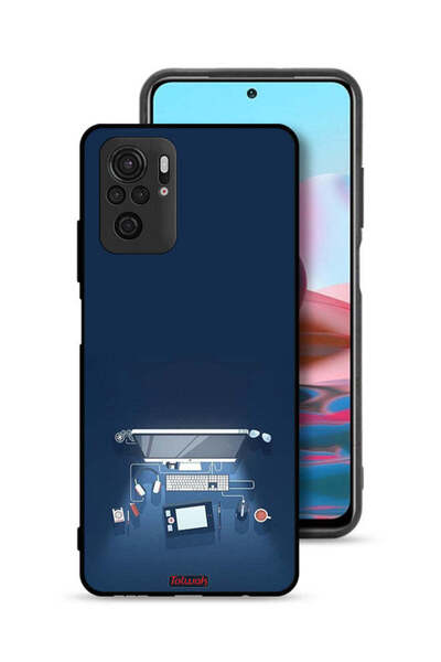 Tolwak غطاء حماية لجهاز شاومي بوكو M5s - فن مكتب الكمبيوتر