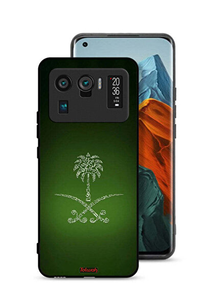 Tolwak غطاء حماية لهاتف شاومي مي 11 ألترا بعلامة المملكة العربية السعودية الق...