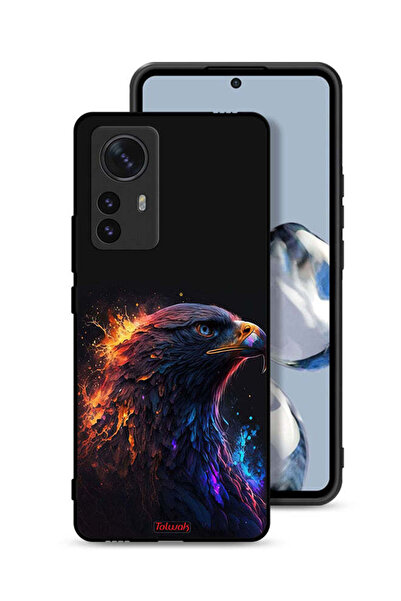 Tolwak Xiaomi 12 Pro Protective Case Cover Eagle Art