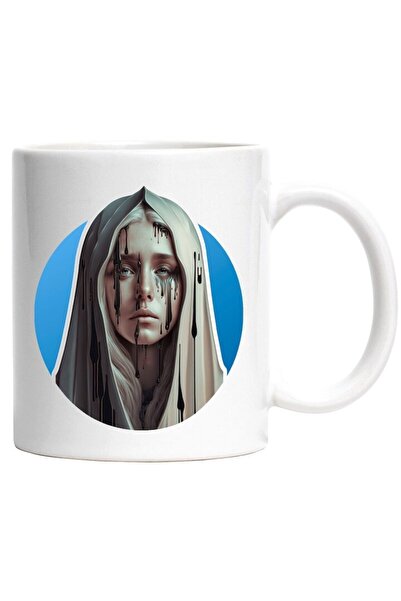 INOVATIX Cana alba personalizata, Calugarita, Horror, Fantasy, Smoala, Picatu...