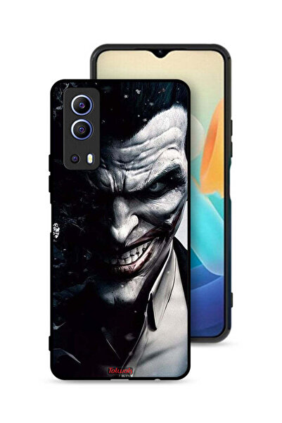 Tolwak غطاء حماية لهاتف Vivo iQOO Z3 5G بتصميم نصف وجه جوكر