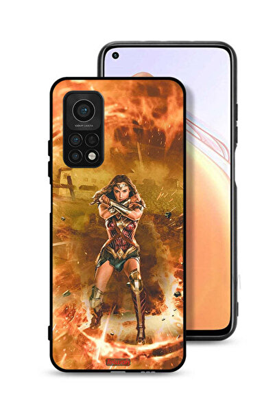 Tolwak غطاء حماية لهاتف Xiaomi Mi 10T 5G بتصميم Wonder Women
