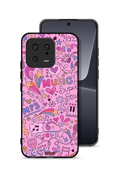 Tolwak غطاء حماية لهاتف Xiaomi 13 مع علامات موسيقية