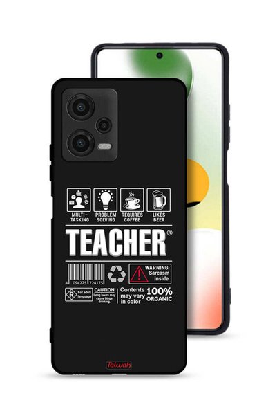 Tolwak غطاء حماية لهاتف Xiaomi Poco X5 - ملصق المعلم