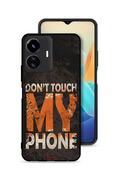 Tolwak Vivo Y77 5G Protective Case Cover Do Not Touch My Phone