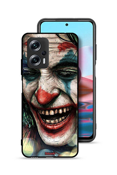 Tolwak غطاء حماية لهاتف شاومي ريدمي نوت 11T برو 5G، وجه الجوكر الضاحك