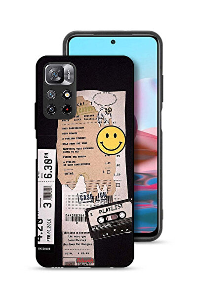 Tolwak غطاء حماية لجهاز شاومي ريدمي نوت 11S مع ملصق قائمة تشغيل