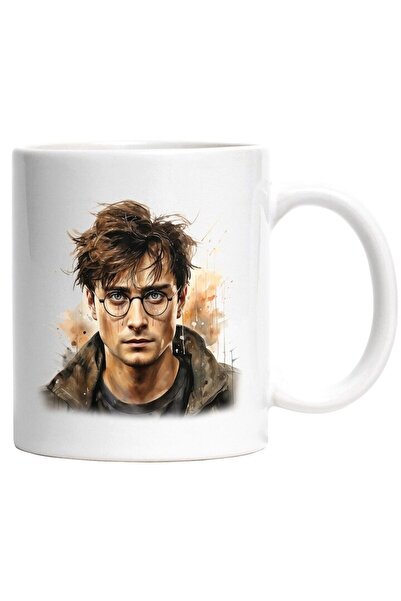 INOVATIX Cana alba personalizata, Harry Potter, Ochelari, Fantasy, Personaj, ...