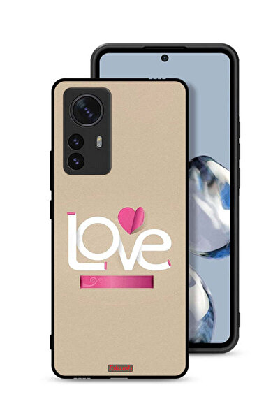 Tolwak Xiaomi 12X Protective Case Cover Love Art