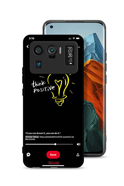 Tolwak غطاء حماية لهاتف شاومي مي 11 ألترا - فكر بإيجابية