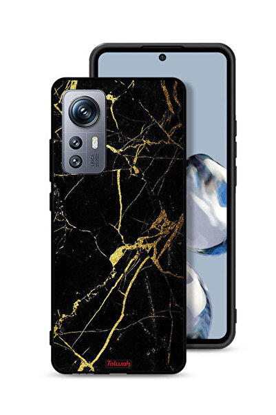 Tolwak غطاء حماية لهاتف Xiaomi 12S - رخام متصدع