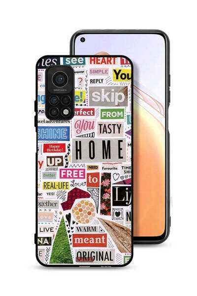 Tolwak Xiaomi Mi 10T 5G Protective Case Cover Meant Original Stickers