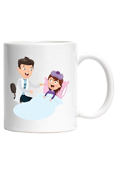 INOVATIX Cana alba personalizata, Pacient, Doctor, Copil, Pat, Patura, Scaun,...