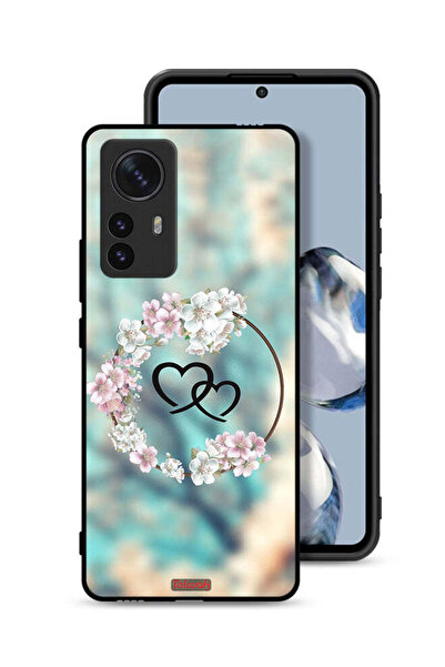 Tolwak غطاء حماية لهاتف شاومي 12 بتصميم قلوب في فن الخاتم