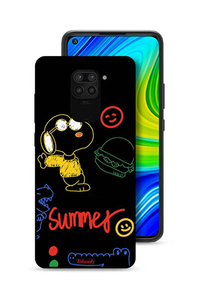 Tolwak غطاء حماية لهاتف شاومي ريدمي نوت 9 - ملصق صيفي