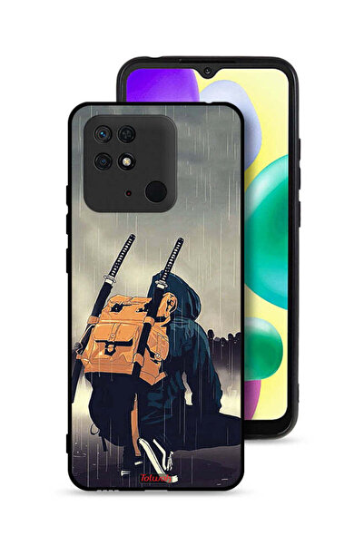 Tolwak غطاء حماية لهاتف شاومي ريدمي 10 سي - فن سيف الساموراي الرقمي