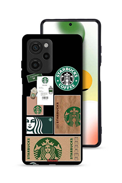 Tolwak غطاء حماية لهاتف Xiaomi Poco X5 Pro، ملصق ستاربكس