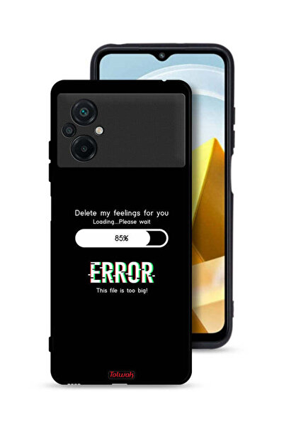 Tolwak Xiaomi Poco M5 4G Protective Case Cover Delete My Feelings For You