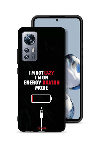 Tolwak غطاء حماية لهاتف Xiaomi 12S "أنا لست كسولاً، أنا في وضع توفير الطاقة"