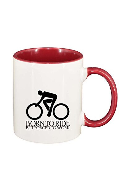 INOVATIX Cana alba personalizata, Legend, interior rosu, D84, INOVATIX®. 330ml